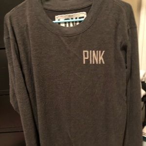 Pink Victoria’s Secret pajama long sleeve tee